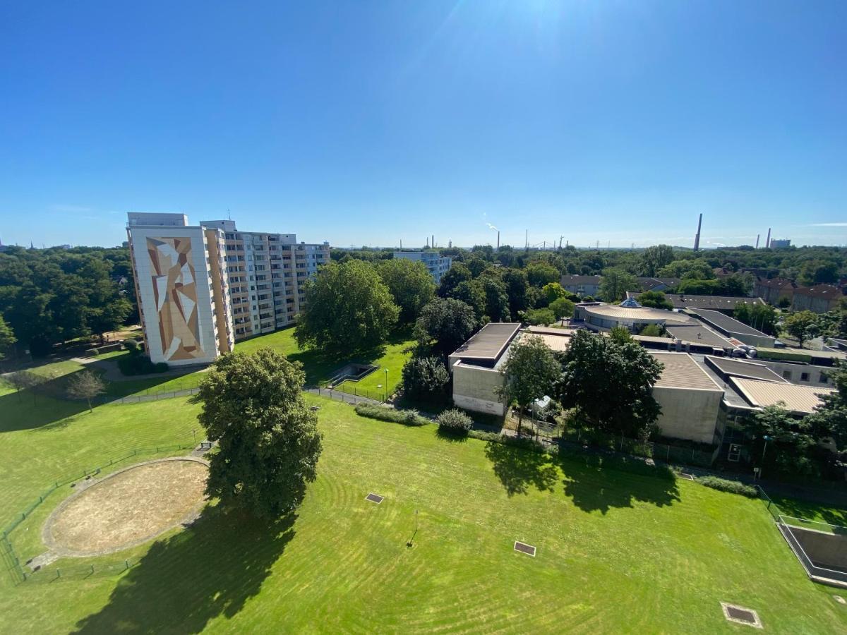 Duisburg Von Oben 3,5 Zimmer 8.Og Frisch Saniert Buitenkant foto